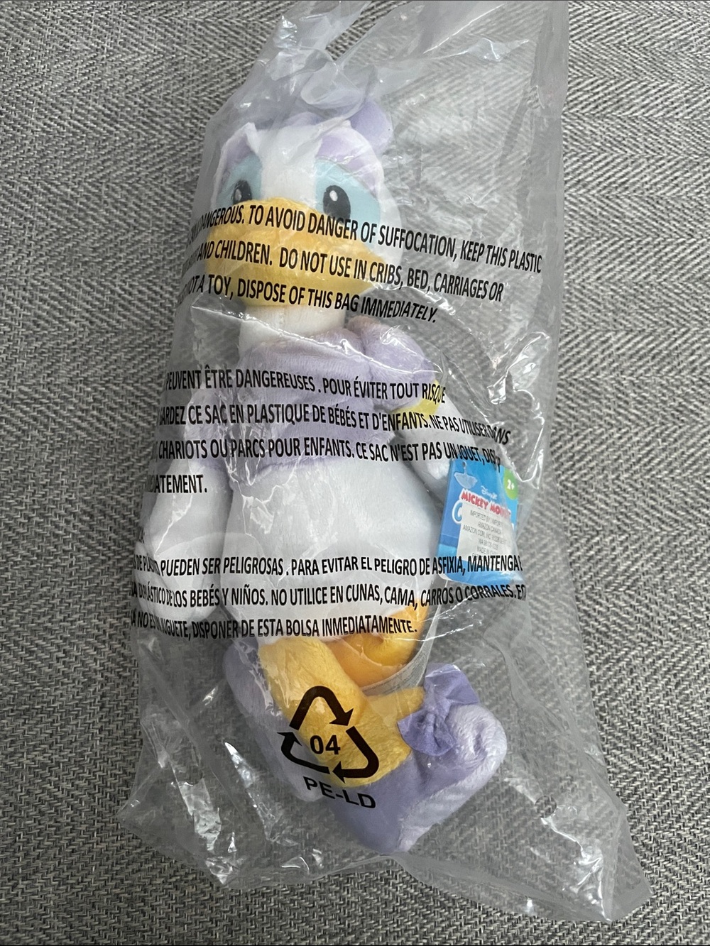Daisy Duck stuffed animal